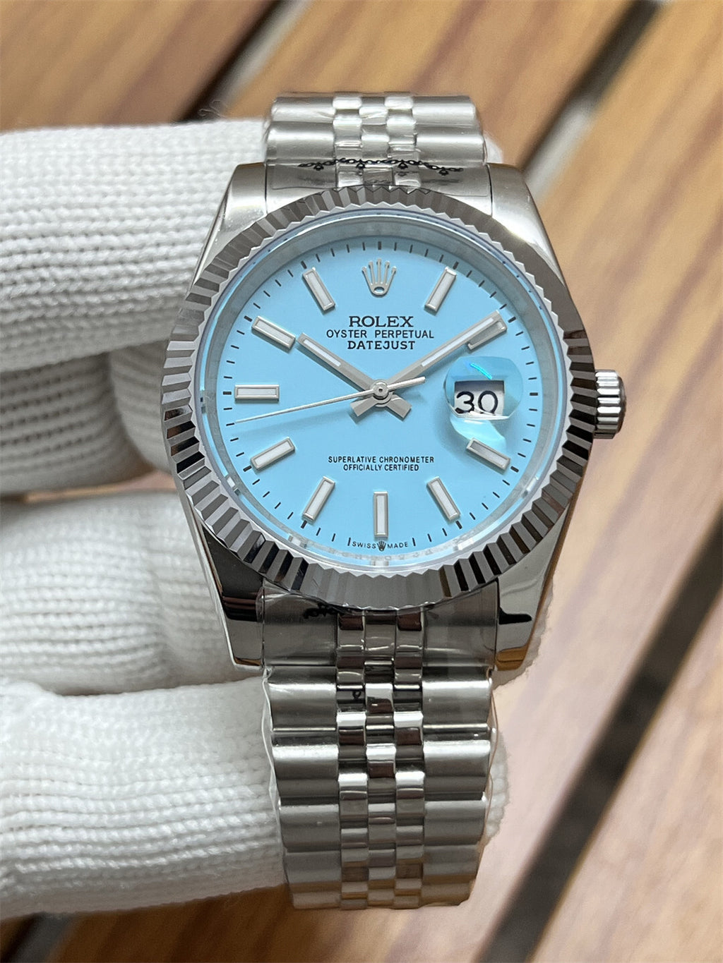 Rolex - Datejust 41 (Tiffany blue)