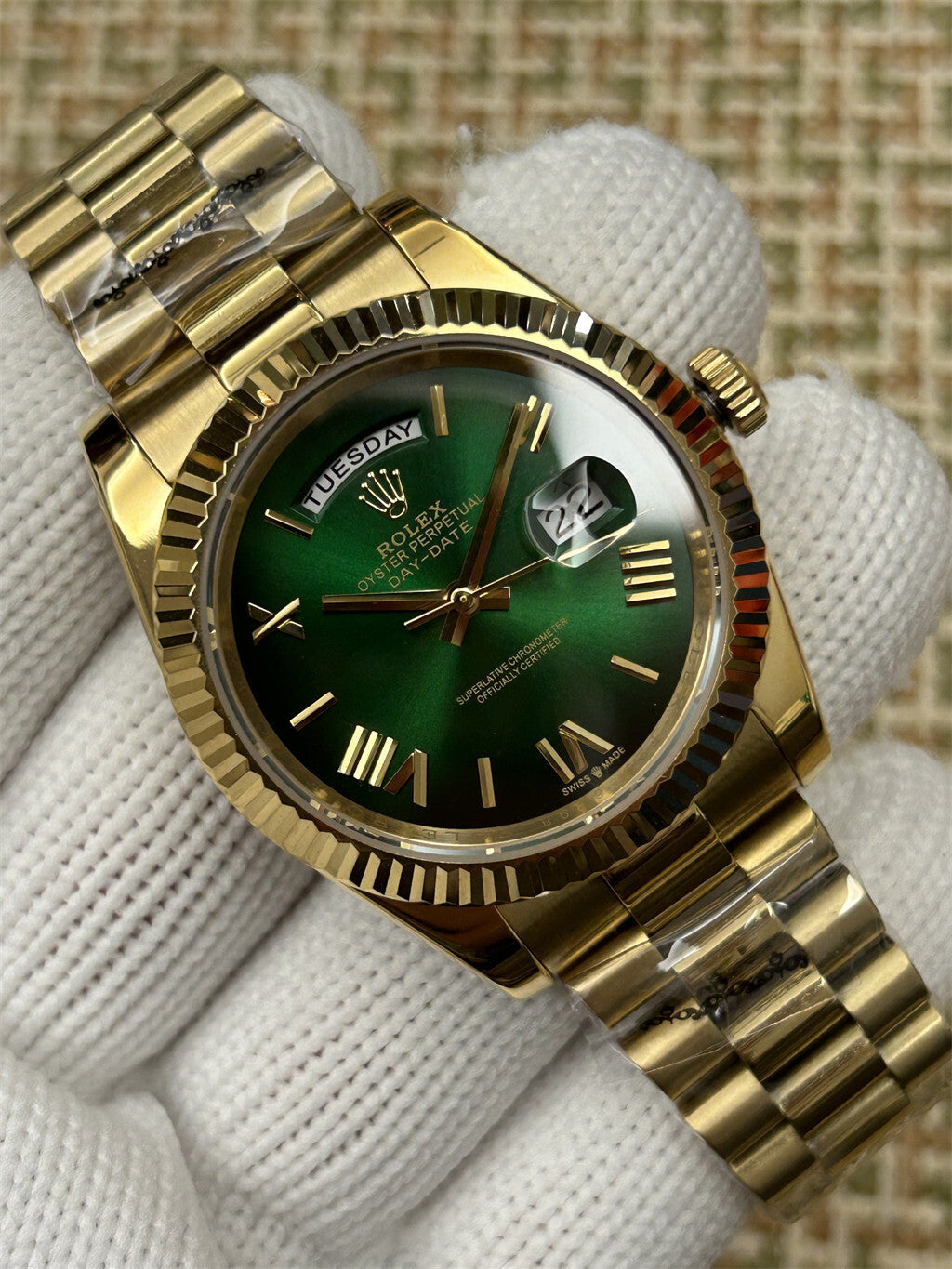 Rolex Day-Date 40 yellow gold